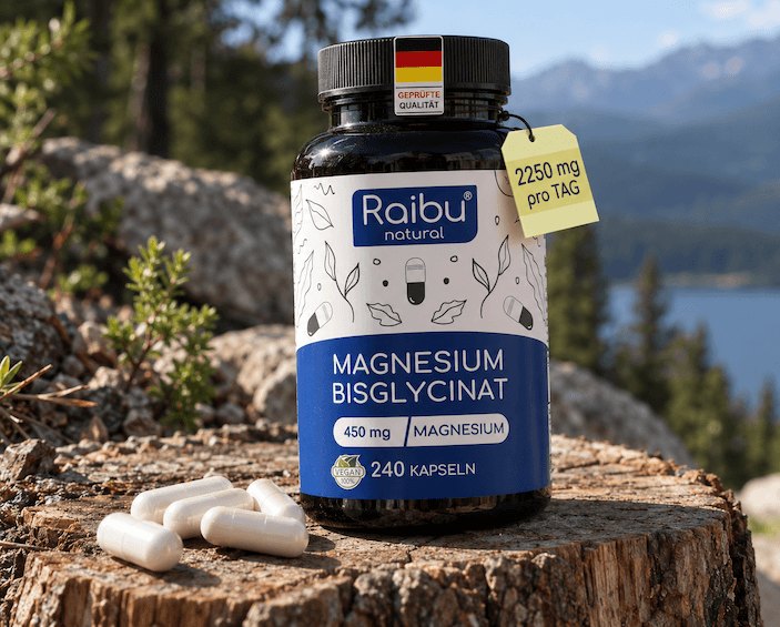Raibu Magnesium Bisglycinat Kapseln