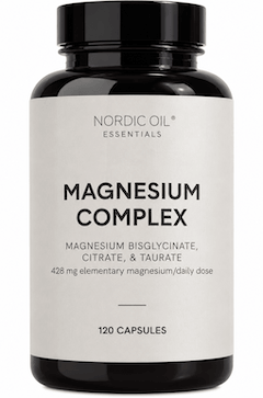 Nordic Oil Magnesium Komplex Abbild Tabelle