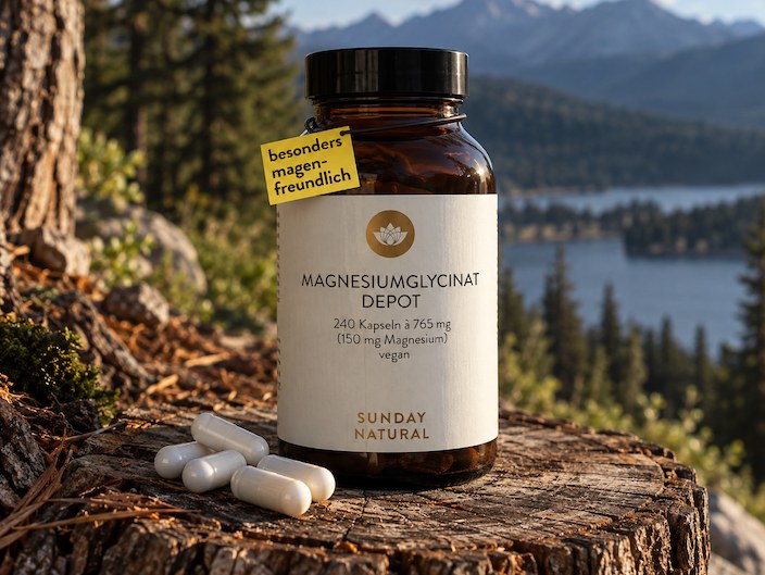 Sunday Natural Magnesium Bisglycinat Kapseln